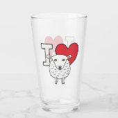 羊が大好き タンブラーグラス (裏面)