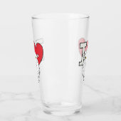 羊が大好き タンブラーグラス (左)