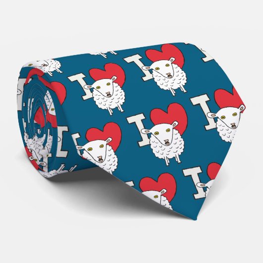 羊が大好き ネクタイ (ロール)