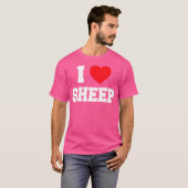 羊が大好き Tシャツ (正面フル)