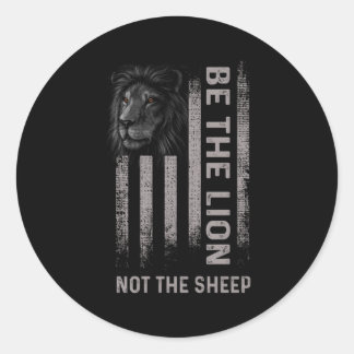 羊ではなくライオンである ラウンドシール