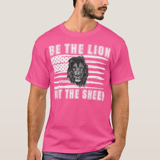 羊ではなくライオンである Tシャツ (正面)