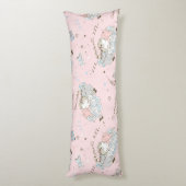 羊とベビー睡眠 ボディピロー (裏面 (縦))