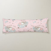 羊とベビー睡眠 ボディピロー (裏面)