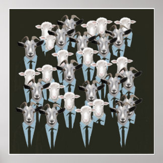 羊とヤギ ポスター