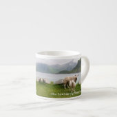 羊と子羊 エスプレッソカップ (正面右)