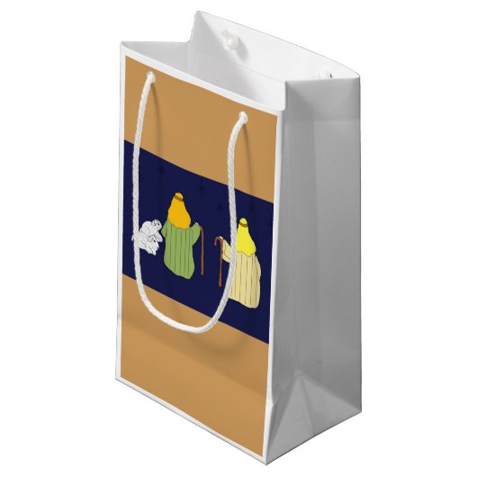 羊と羊飼い スモールペーパーバッグ (正面アングル)