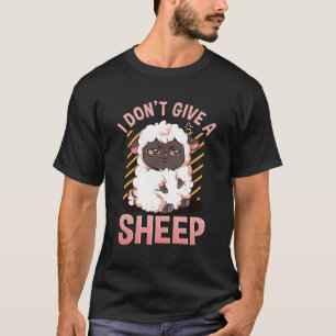 羊なんて気にしない Funny 農場の動物 ノベルティ グッズ Tシャツ