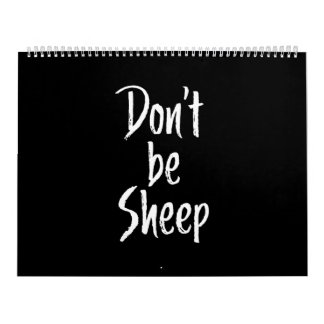 羊にならない |羊の贈り物に関する引用文をユーモアに カレンダー