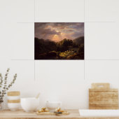 羊のある風景 ポスター (キッチン)