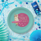 羊のおもしろいメッセージ – それについて踊る1 ペーパープレート (パーティー)