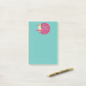 羊のおもしろいメッセージ – それについて踊る1 ポストイット (デスク上)