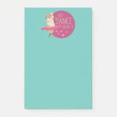 羊のおもしろいメッセージ – それについて踊る1 ポストイット (正面)