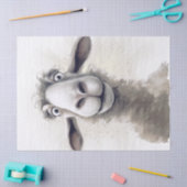 羊のおもしろい漫画 薄葉紙 (クラフト)