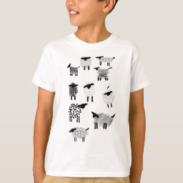 羊のらくがき Tシャツ