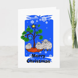 羊のクリスマスカードの年 シーズンカード