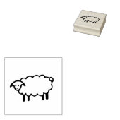 羊のゴムのスタンプ、農場のゴムのスタンプ、羊 ラバースタンプ (押印)