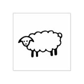 羊のゴムのスタンプ、農場のゴムのスタンプ、羊 ラバースタンプ (インプリント)