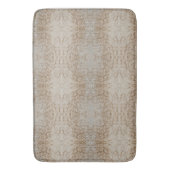 羊のサイケデリック暖かい羊毛のパターン バスマット (正面縦)