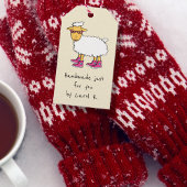 羊のテーマ編み機ギフトラベル ギフトタグ