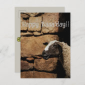 羊のハッピーバースデー! ポストカード (正面/裏面)