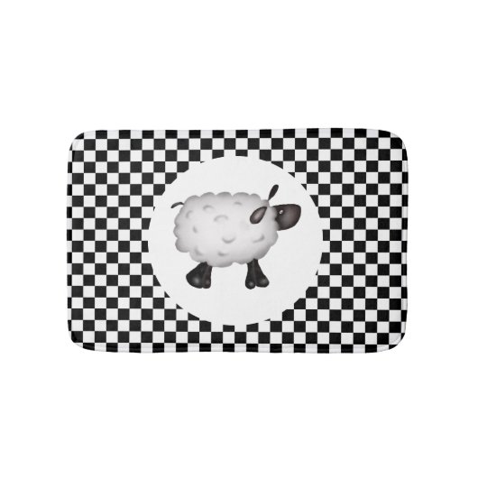羊のバスマット バスマット (正面)