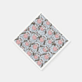 羊のパターン スタンダードカクテルナプキン (角)