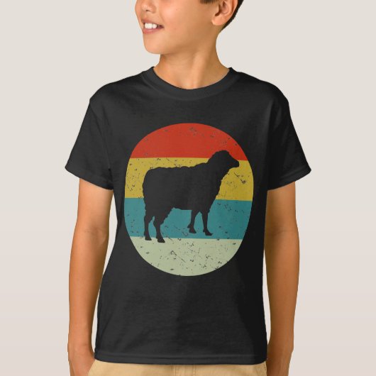羊のヴィンテージ Tシャツ (正面)