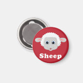 羊の冷蔵庫の磁石ホームキッチン マグネット (正面/裏面)