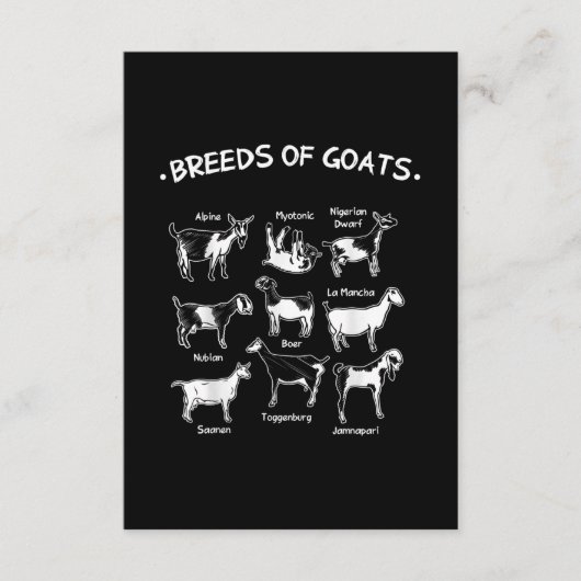 羊の品種 農場の羊 ギフト エンクロージャーカード (正面)