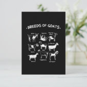 羊の品種 農場の羊 ギフト エンクロージャーカード (スタンド正面)