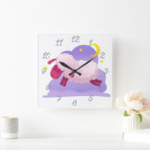 羊の大時計 スクエア壁時計 (ホーム)