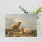 羊の子羊とアヒル | ユージェーヌジョセフヴェルボエクホーフェン (スタンド正面)