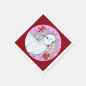 羊の年 スタンダードカクテルナプキン (角)