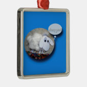 羊の年？2015年中国の初 メタルオーナメント (右)