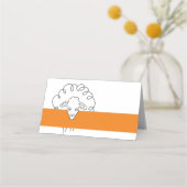 羊の座席表 プレイスカード (正面)