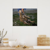 羊の忙し刈り入れ ポスター (キッチン)