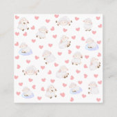 羊の愛 コーリングカード (裏面)