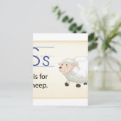 羊の手紙S ポストカード (スタンド正面)