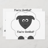 羊の招待状 招待状 (正面/裏面)