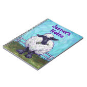 羊の文具 ノートブック (左側)