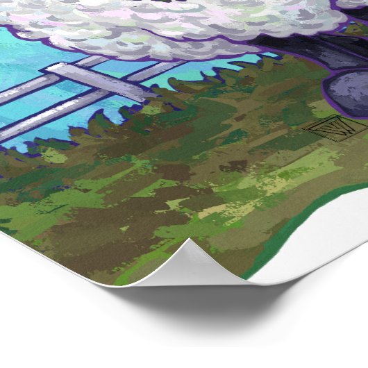 羊の文具 ポスター (角)