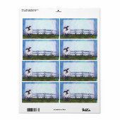 羊の文具 ラベル (フルシート)