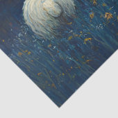 羊の星空オイルペイントデコパージュ 薄葉紙 (詳細)