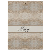 羊の暖サイケデリックかいウールのカスタマイズ可能 クリップボード (裏面)