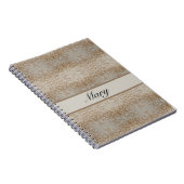 羊の暖サイケデリックかいウールのカスタマイズ可能 ノートブック (右側)