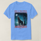 羊の服を着た預言者たちに気を付ける Tシャツ (デザイン正面)