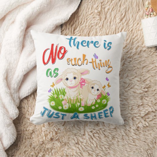 羊の様な物は クッション (ブランケット)