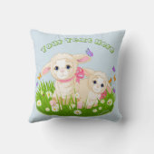 羊の様な物は クッション (裏面)