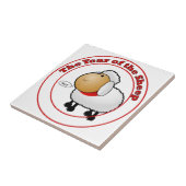 羊の漫画の年 タイル (側面)